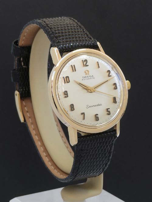 fig 1. Solid 9ct Gold Omega Seamaster Automatic c1963