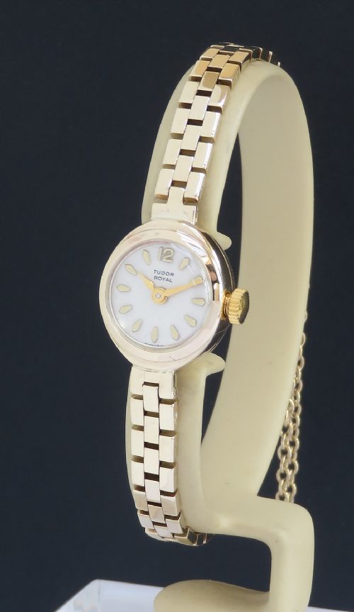 Solid 9ct Gold Rolex Tudor Royal Cocktail Watch C1957