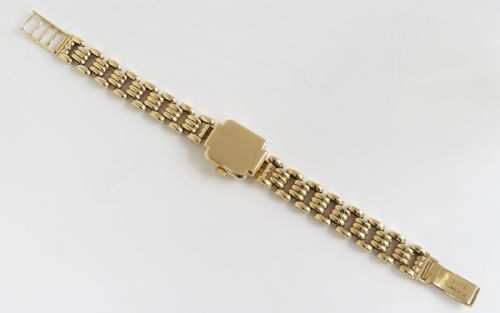 fig 4. Heavy Solid 9ct Gold Rolex Tudor Ladies Cocktail Watch c1955