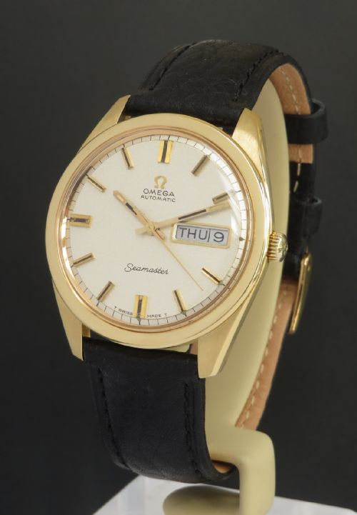 Solid 18ct Gold Omega Seamaster Automatic Daydate Oversize C1968