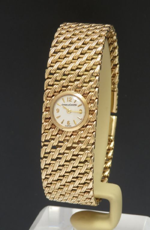 Mint Condition Solid 9ct Gold Jaeger-lecoultre Ladies Watch C1961