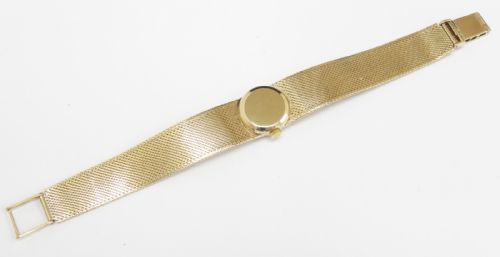 fig 5. Solid 9ct Gold Omega Sapphette Ladies Cocktail Watch c1969