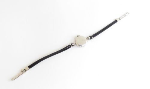 fig 4. Longines Platinum Diamond Ladies Cocktail Watch c1960