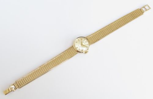 fig 5. Solid 9ct Gold Rolex Precision Ladies Cocktail Watch c1964