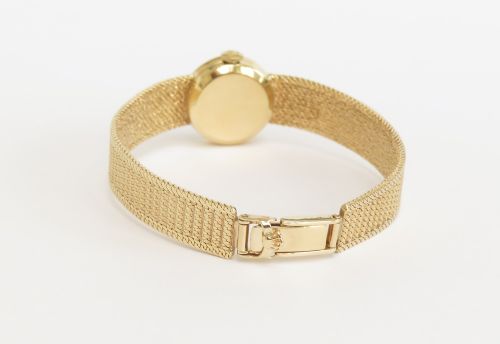 fig 7. Solid 9ct Gold Rolex Precision Ladies Cocktail Watch c1964