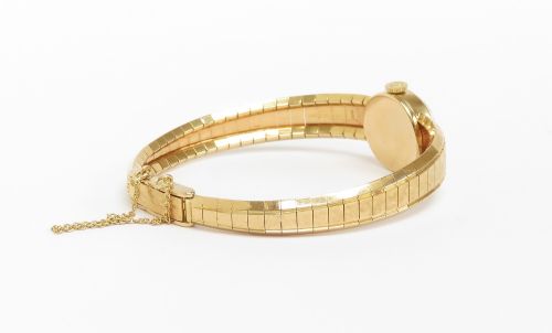 fig 7. Stunning Mint Condition Solid 18ct Gold Rolex Orchid c1959