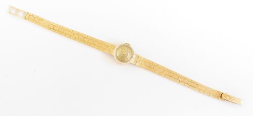 fig 5. Beautiful Solid 18ct Gold Rolex Precision Ladies Cocktail Watch c1966