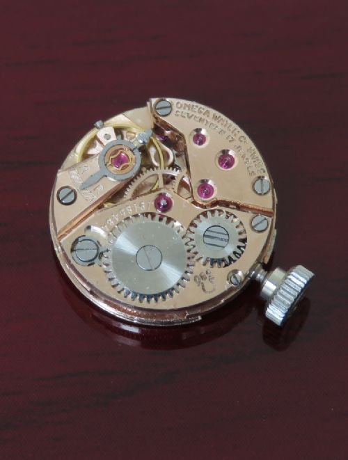 fig 6. Omega Platinum and Diamond Ladies Cocktail Watch c1950