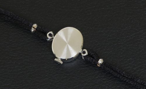 fig 5. Beautiful Solid 14ct White Gold and Diamond Omega Ladies Cocktail Watch c1966