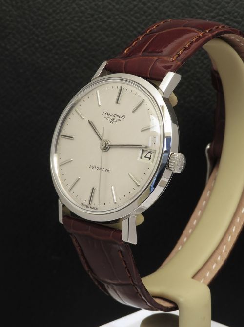 fig 1. Longines Automatic Calendar Mens Watch c1966
