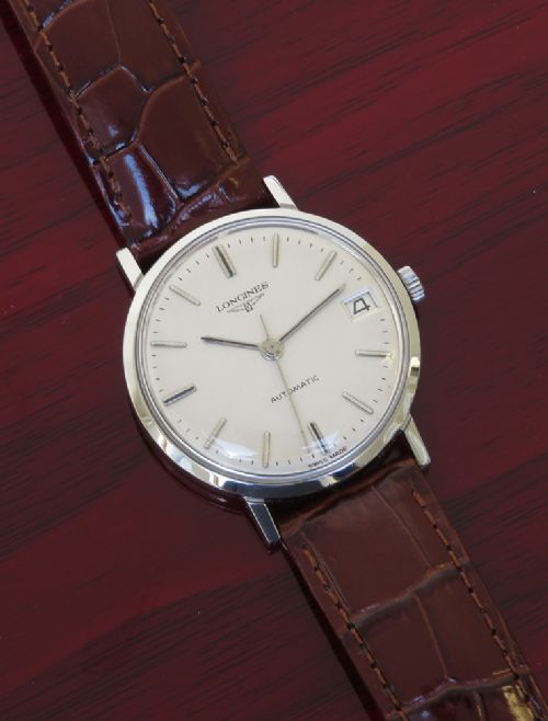 fig 4. Longines Automatic Calendar Mens Watch c1966