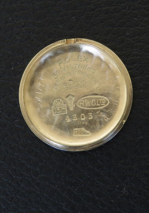fig 4. Solid 9ct Gold Rolex Tudor Royal Ladies Cocktail Watch c1955
