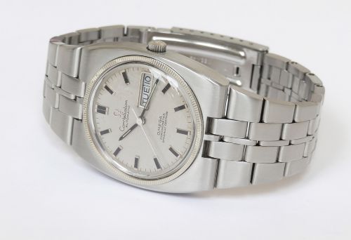 fig 4. Near Mint Omega Constellation Day Date Mens Watch c1969