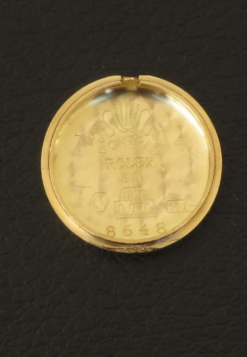 fig 5. Solid 18ct Gold Rolex Precision Ladies Cocktail Watch c1947