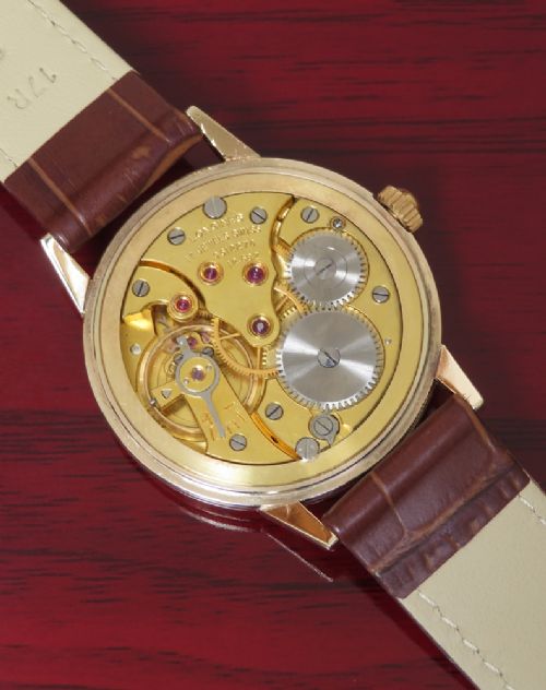 fig 5. Solid 9ct Gold Longines 12.68z Mens Watch c1955