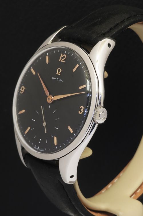 fig 2. Rare Omega Calibre 266 Jumbo Watch c1954