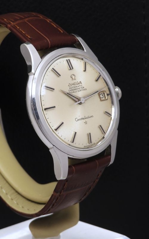 fig 3. Rare original and untouched Omega Constellation Jumbo chronometer Mens Watch c1963