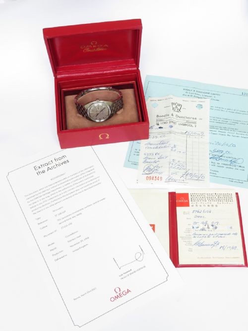 Very Rare Museum Quality Omega Constellation Day Date with Box and Papers 1968
