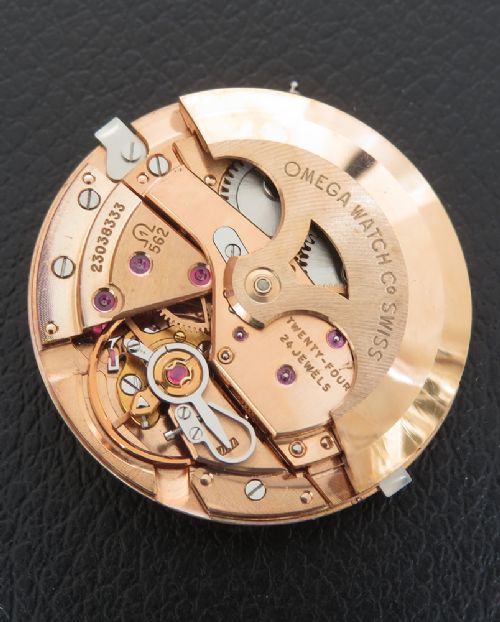 fig 4. Very Rare Solid 18ct Gold Omega Seamaster DeVille Deluxe c1966