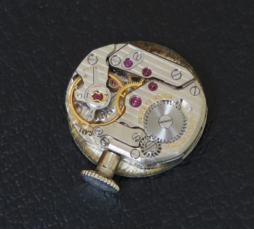 fig 5. Very Rare IWC solid 18ct white gold and diamond cocktail watch c1963