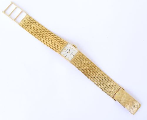 fig 3. Extremely Rare Solid Heavy 18ct Gold Ladies Rolex Precision c1963