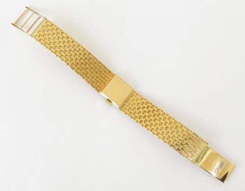 fig 4. Extremely Rare Solid Heavy 18ct Gold Ladies Rolex Precision c1963