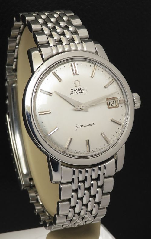 fig 2. Rare Omega Seamaster Automatic Oversize with original bracelet c1965