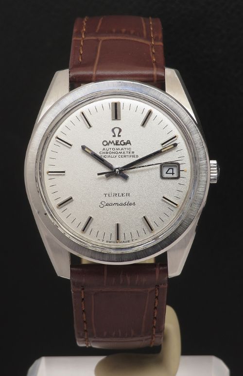 fig 3. Rare Omega Seamaster Turler Automatic Chronometer Oversize c1968
