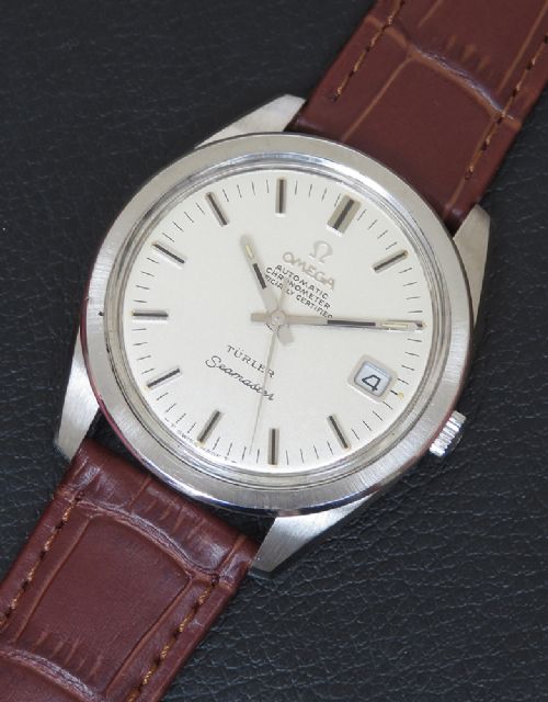 fig 4. Rare Omega Seamaster Turler Automatic Chronometer Oversize c1968