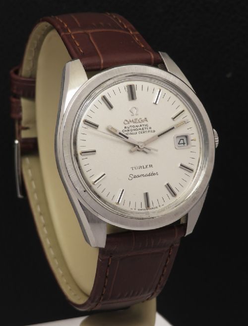 fig 5. Rare Omega Seamaster Turler Automatic Chronometer Oversize c1968