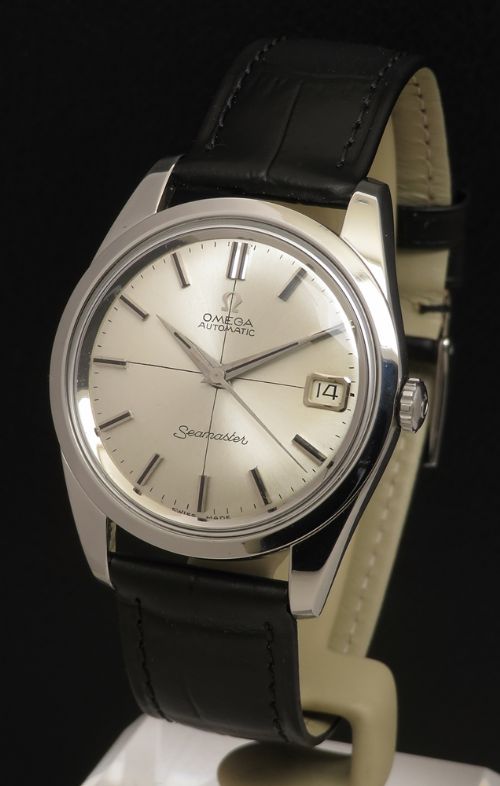 fig 1. Rare Omega Seamaster Special Automatic Cross Hair Dial c1963