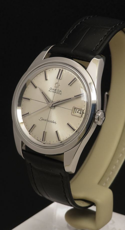fig 2. Rare Omega Seamaster Special Automatic Cross Hair Dial c1963
