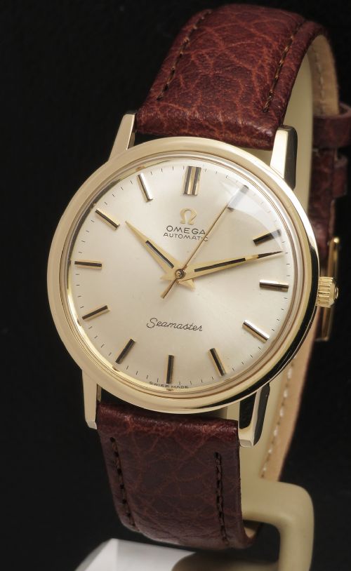 Heavy Solid 9ct Gold Omega Seamaster Automatic C1963