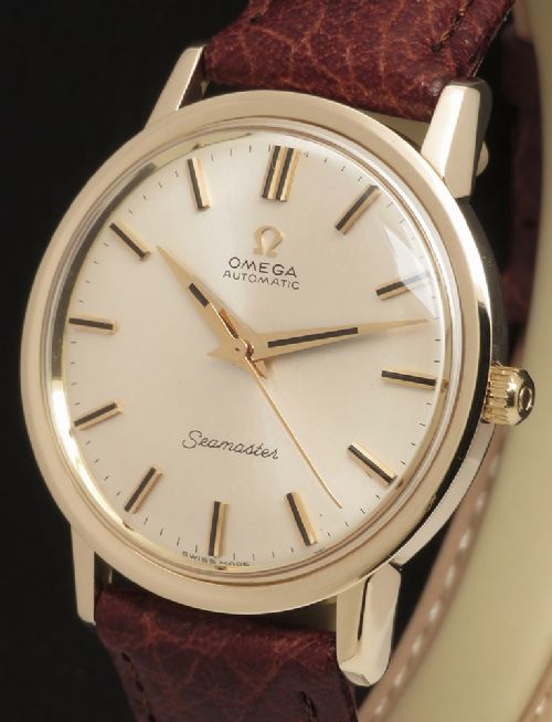 fig 2. Heavy solid 9ct gold Omega Seamaster Automatic c1963