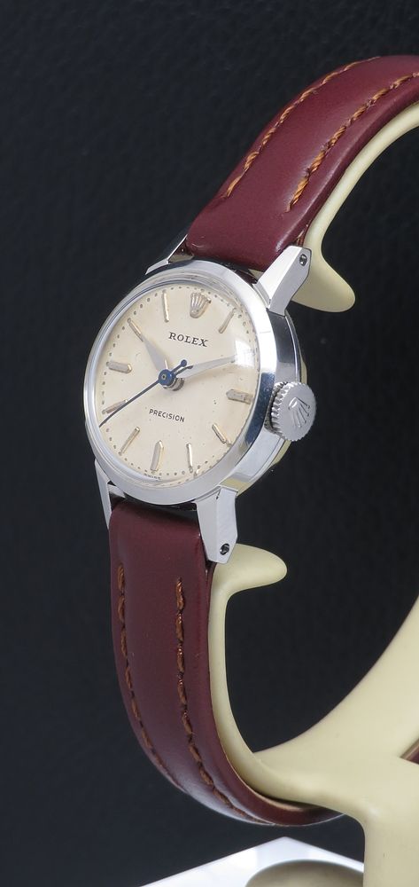 fig 1. Ladies Vintage Rolex Precision 1310 in Stainless Steel c1954