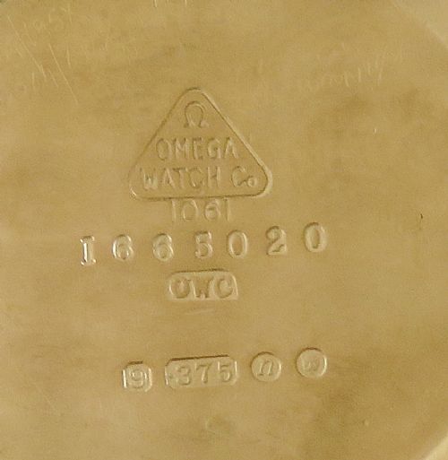 fig 5. Solid 9ct Gold Omega Seamaster Deville Automatic 1968 with box