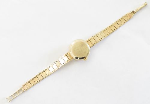 fig 5. Solid 9ct Gold Rolex Precision Ladies Watch c1963