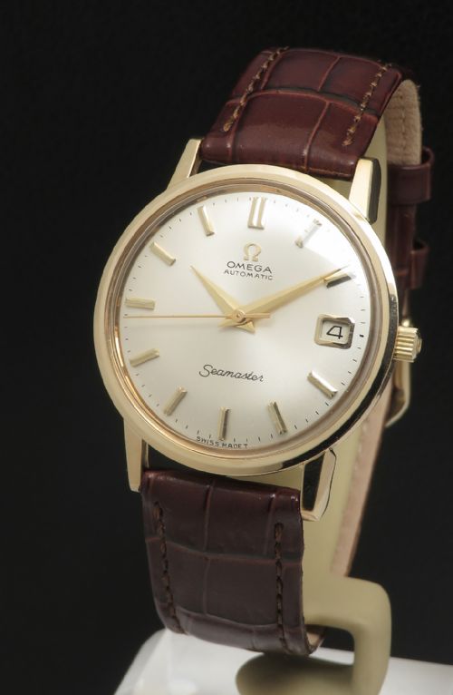 Heavy Solid 9ct Gold Omega Seamaster Automatic with Date C1965