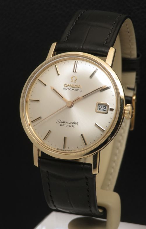 Mint All Original Solid 18ct Gold Omega Seamaster Deville Automatic 1967