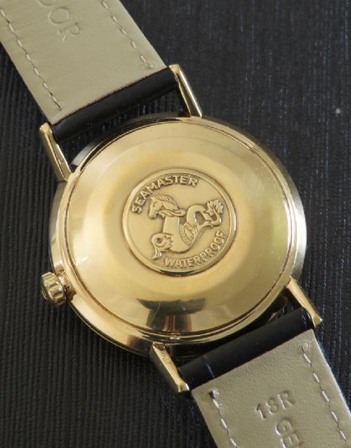 fig 5. Mint all original solid 18ct gold Omega Seamaster Deville Automatic 1967
