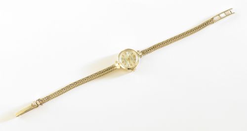 fig 4. Mint Condition Solid 9ct Gold Rolex Precision Ladies Watch c1966