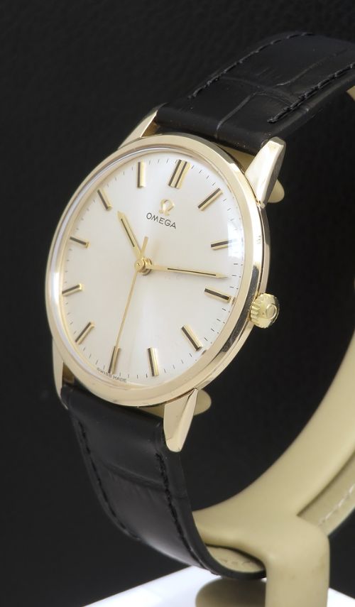 fig 1. Mint all original solid 9ct gold Omega 601 1965