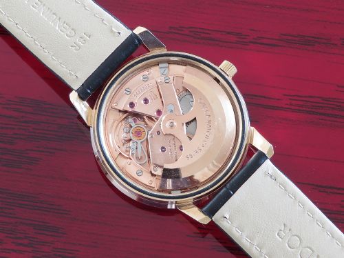 fig 5. Mint Heavy solid 9ct gold Explorer Dial Omega Seamaster Automatic c1964