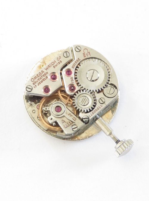 fig 9. Platinum and 3.6cts Diamonds Ladies Omega Cocktail Watch c1949