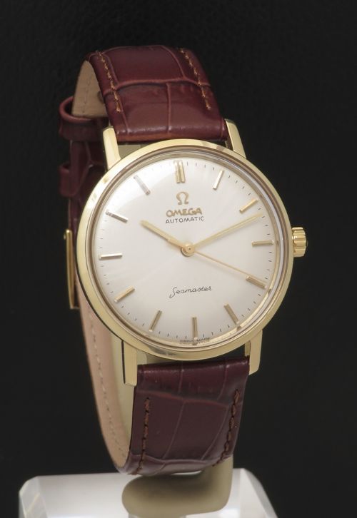 fig 3. Fully Restored Solid 18ct Gold Omega Seamaster Automatic 1967