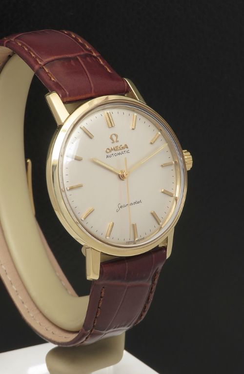 fig 4. Fully Restored Solid 18ct Gold Omega Seamaster Automatic 1967