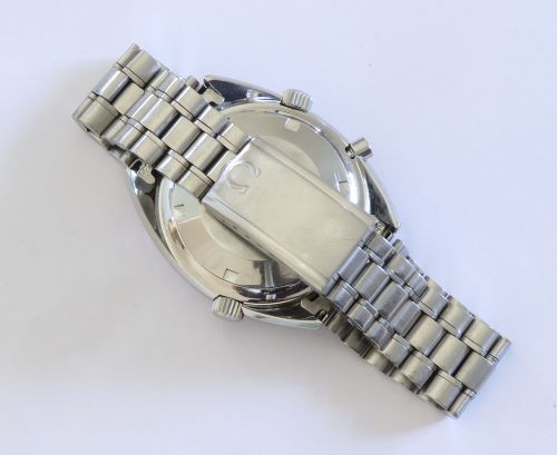fig 2. untouched and unrestored all original Omega Seamaster Jumbo Chronostop 1968