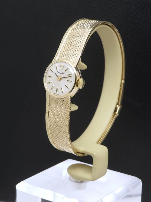 fig 1. Mint Unworn solid 9ct gold Rolex Tudor c1965