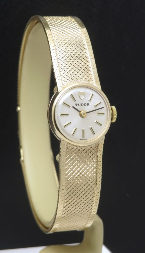 fig 2. Mint Unworn solid 9ct gold Rolex Tudor c1965