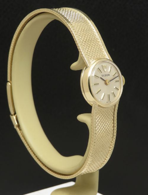 fig 6. Mint Unworn solid 9ct gold Rolex Tudor c1965